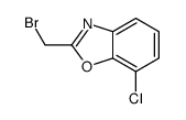 2-(bromomethyl)-7-chloro-1,3-benzoxazole Structure