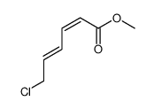 methyl 6-chlorohexa-2,4-dienoate结构式