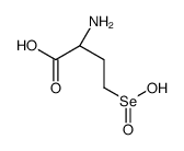 (2S)-2-amino-4-seleninobutanoic acid Structure