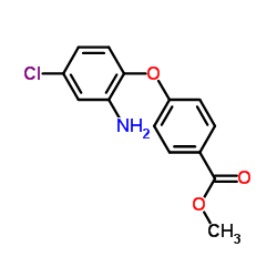 Methyl 4-(2-amino-4-chlorophenoxy)benzoate Structure
