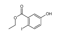 Ethyl 5-hydroxy-2-iodobenzoate Structure