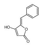 (Z)-5-benzylidene-4-hydroxyfuran-2(5H)-one结构式