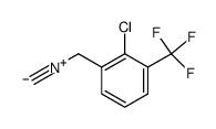 [2-chloro-3-(trifluoromethyl)phenyl]methyl isocyanide结构式