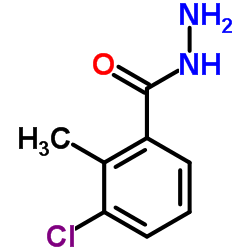 3-Chloro-2-methylbenzohydrazide Structure