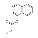 2-Bromessigsaeure(1-naphthyl)ester结构式