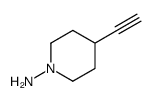 4-ethynylpiperidin-1-amine Structure