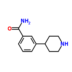 3-piperidin-4-ylbenzamide结构式