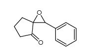 2-phenyl-1-oxa-spiro[2.4]heptan-4-one Structure
