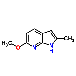 6-甲氧基-2-甲基-1H-吡咯并[2,3-b]吡啶图片
