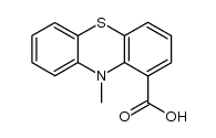 10-methyl-10H-phenothiazine-1-carboxylic acid Structure