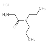 2-Amino-N,N-dipropylacetamide hydrochloride结构式