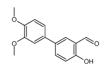 5-(3,4-dimethoxyphenyl)-2-hydroxybenzaldehyde Structure