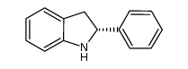 (-)-(R)-2-phenylindoline Structure