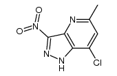 7-Chloro-5-methyl-3-nitro-1H-pyrazolo[4,3-b]pyridine Structure