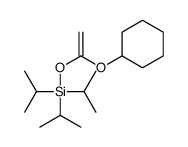 1-cyclohexyloxyethenoxy-tri(propan-2-yl)silane Structure