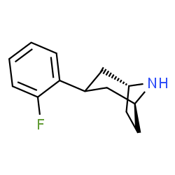 3-(2-FLUORO-PHENYL)-8-AZA-BICYCLO[3.2.1]OCTANE Structure