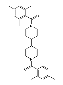1,1'-bis(mesitoyl)-1,1',4,4'-tetrahydro-4,4'-bipyridine结构式