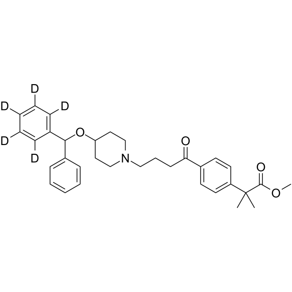 Carebastine-d5 Methyl Ester Structure