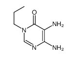 5,6-diamino-3-propylpyrimidin-4-one Structure