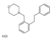 4-[[2-(2-phenylethyl)phenyl]methyl]morpholine,hydrochloride结构式