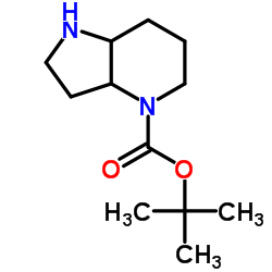 tert-butyl octahydro-1H-pyrrolo[3,2-b]pyridine-4-carboxylate Structure