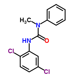 3-(2,5-Dichlorophenyl)-1-methyl-1-phenylurea结构式