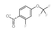 2-Fluoro-1-nitro-4-(trifluoromethoxy)benzene structure