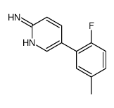 5-(2-fluoro-5-methylphenyl)pyridin-2-amine Structure