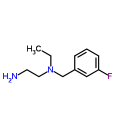 N-Ethyl-N-(3-fluorobenzyl)-1,2-ethanediamine结构式