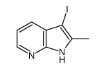 3-iodo-2-methyl-1H-pyrrolo[2,3-b]pyridine Structure