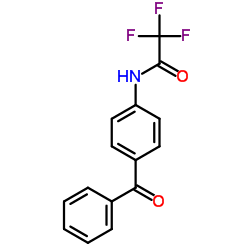 N-(4-Benzoylphenyl)-2,2,2-trifluoroacetamide结构式