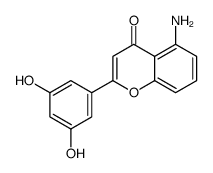 4H-1-Benzopyran-4-one,5-amino-2-(3,5-dihydroxyphenyl)-(9CI) picture