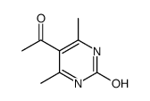 5-acetyl-4,6-dimethyl-1H-pyrimidin-2-one Structure