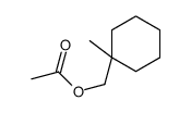 cyclohexyl methyl carbinyl acetate Structure
