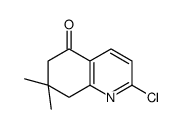 2-chloro-7,7-dimethyl-6,8-dihydroquinolin-5-one结构式