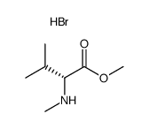 Methyl N-methyl-D-valinate hydrobromide Structure