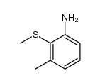 2-amino-6-methylphenyl methyl sulphide结构式