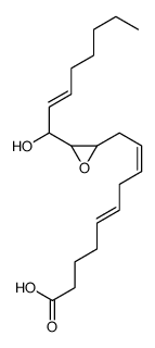 10-[3-(1-hydroxyoct-2-enyl)oxiran-2-yl]deca-5,8-dienoic acid结构式