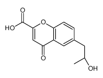 6-(2'-hydroxypropyl)chromone-2-carboxylate Structure
