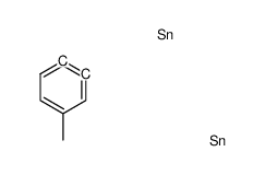 trimethyl-(4-methyl-2-trimethylstannylphenyl)stannane Structure