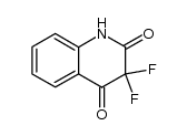 3,3-Difluoro-quinolin-2,4(1H,3H)-dione结构式