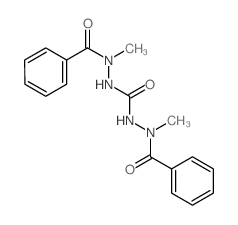 Benzoic acid,2,2'-carbonylbis(1-methylhydrazide) (9CI) structure