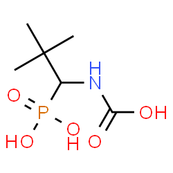 Carbamic acid, (phosphonomethyl)-, C-(1,1-dimethylethyl) ester (9CI) structure