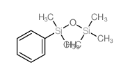 (dimethyl-phenyl-silyl)oxy-trimethyl-silane结构式