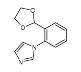 2-[2-(1H-imidazol-1-yl)phenyl]-1,3-dioxolane Structure