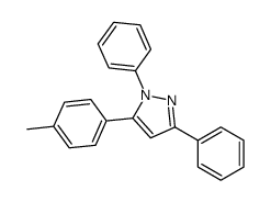 5-(4-methylphenyl)-1,3-diphenylpyrazole Structure