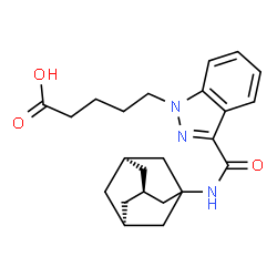 AKB48 N-pentanoic acid metabolite结构式