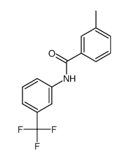 3-methyl-N-(3-trifluoromethylphenyl)-benzamide结构式