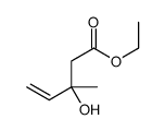 ethyl 3-hydroxy-3-methylpent-4-enoate结构式