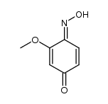 methoxy-[1,4]benzoquinone-1-oxime Structure